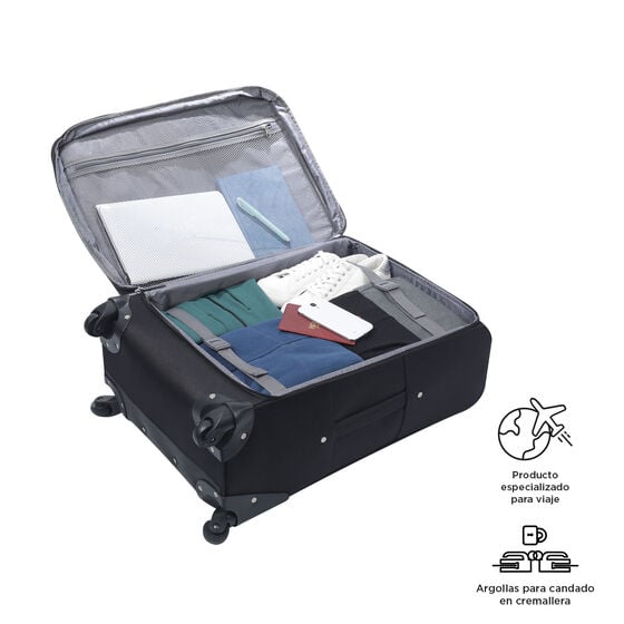 totto Maleta Andromeda M 2.0 - Negro Oferta especial