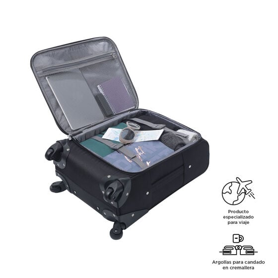 totto Maleta Andromeda S 2.0 - Negro Envío gratis
