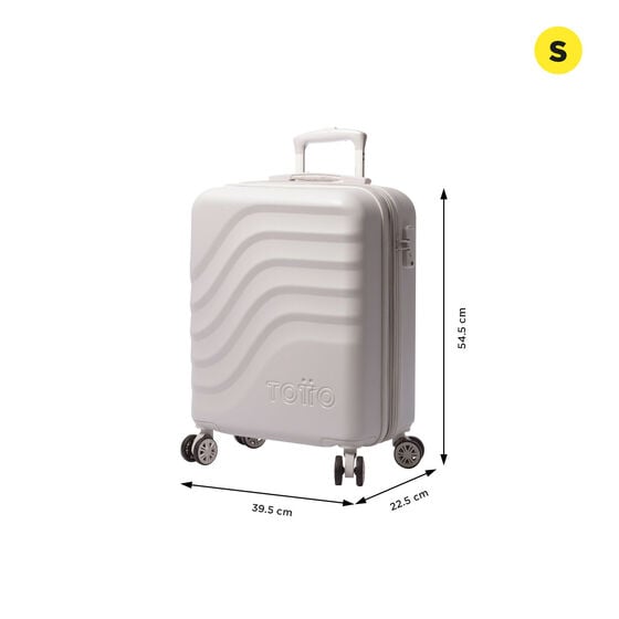 totto Maleta Bazy+ S - White Sand Último día