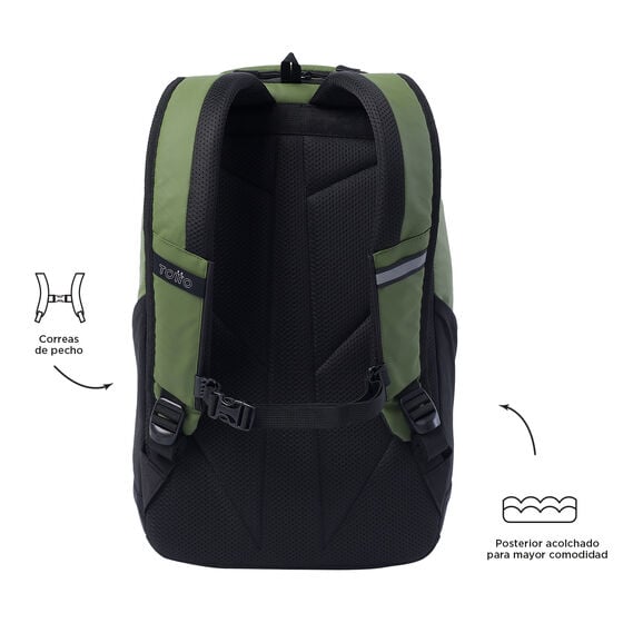 totto Mochila Savage - Cedar Green Liquidación
