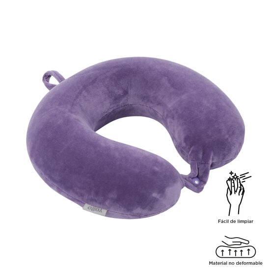 totto Almohada de viaje Pylot - Morado Promoción por tiempo limitado
