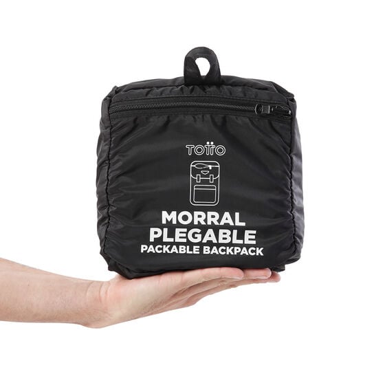 totto Mochila plegable Collapse - Negro Solo hoy