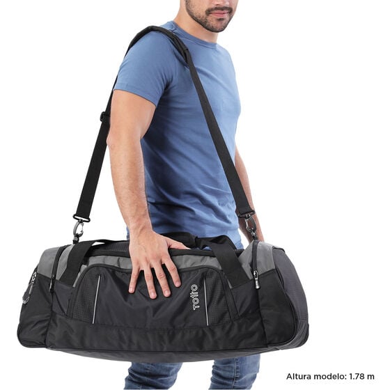 totto Bolsa de viaje Estany - Negro Grandes ahorros