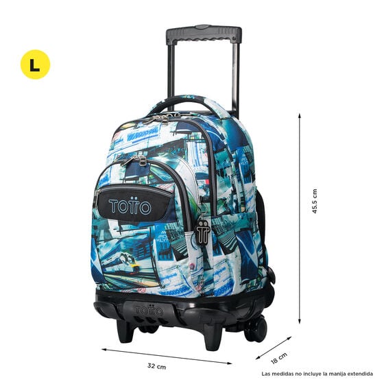totto Mochila Renglones - Postales y casetes Rebajas