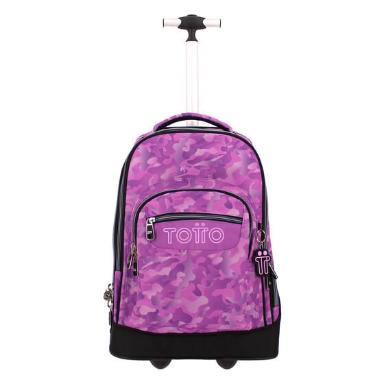 totto Mochila Papel - Camuflaje rosa