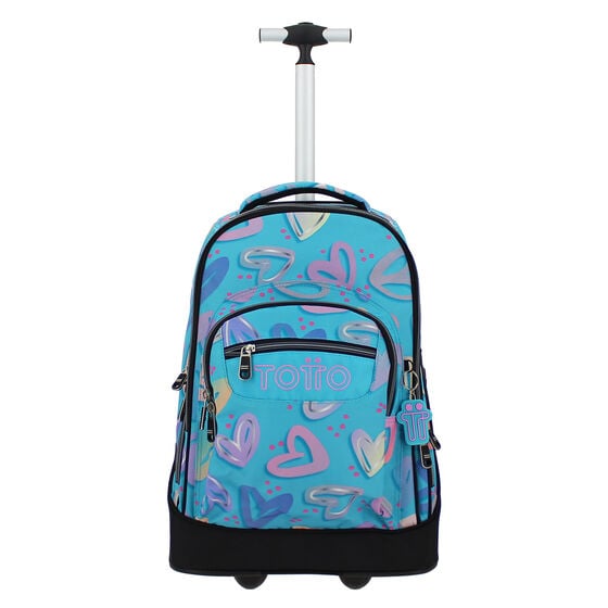 totto Mochila Papel - Corazones pintados