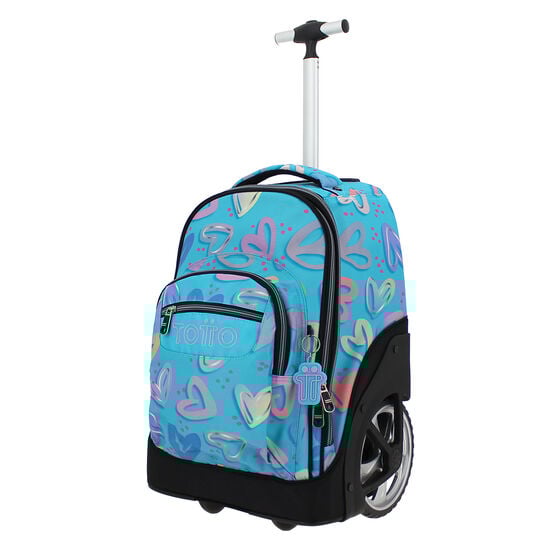 totto Mochila Papel - Corazones pintados Gran oferta