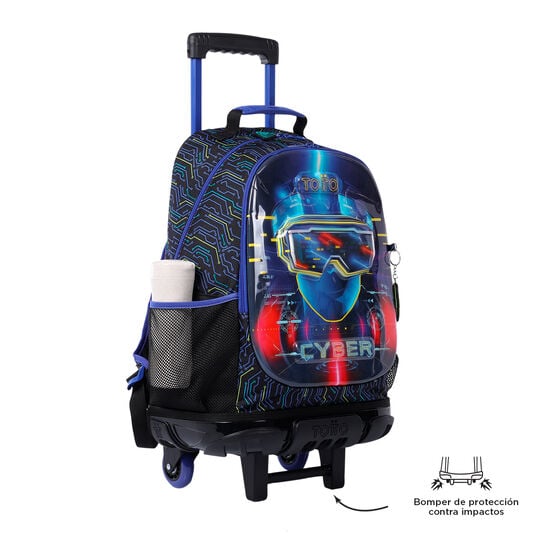 totto Mochila de ruedas Mettaverse L Ventas relámpago