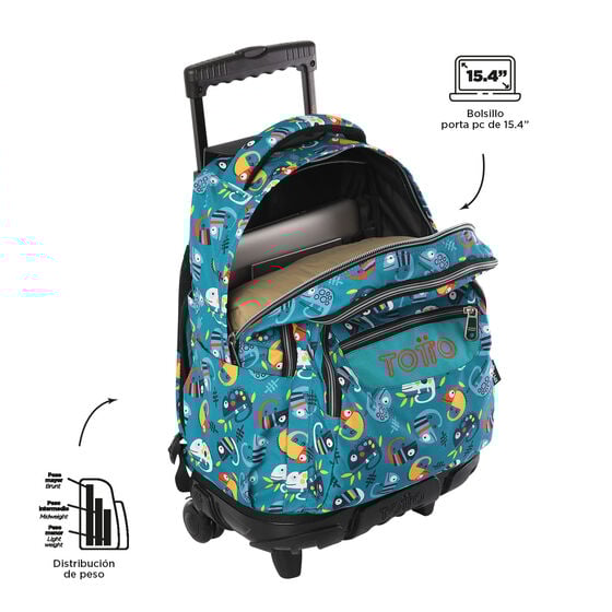 totto Mochila Renglones - Egreth Oferta especial