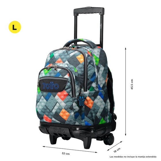 totto Mochila Renglones - Bloques COMPRAR AHORA