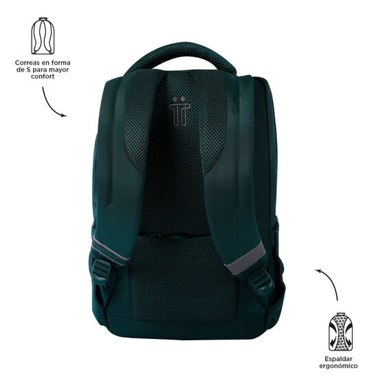 totto Mochila Misisipi - Bistro Green Precio de fábrica