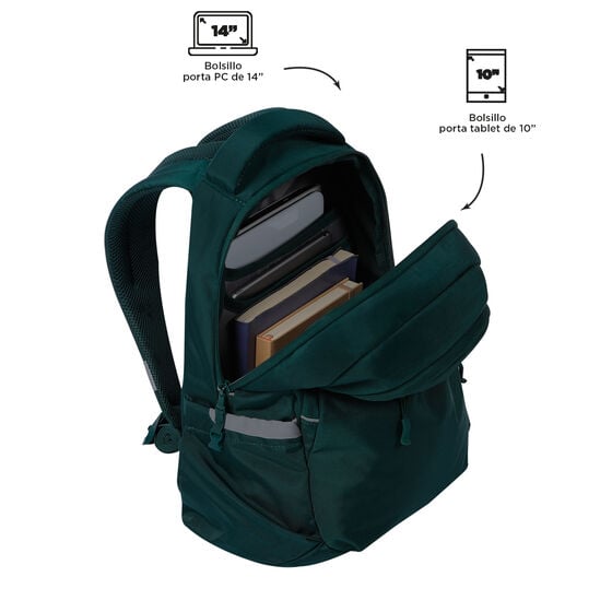 totto Mochila Misisipi - Bistro Green Precio de fábrica