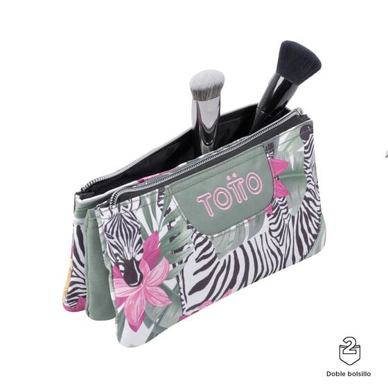totto Estuche Tablero - Tropical Cebras Superdescuento