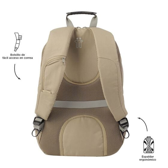 totto Mochila Krimmler - Marrón Liquidación