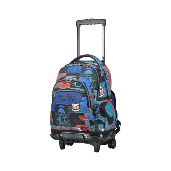 totto Mochila Renglones - Cyber Monstruos Libre de impuestos