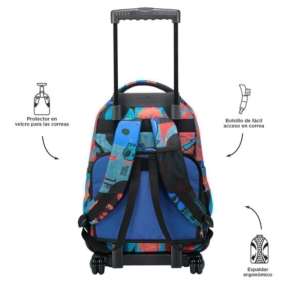 totto Mochila Renglones - Cyber Monstruos Libre de impuestos