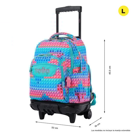 totto Mochila Renglones - Pupit Oferta exclusiva
