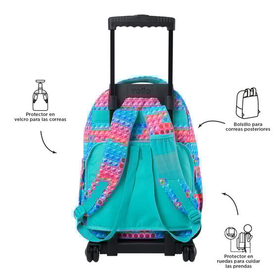 totto Mochila Renglones - Pupit Oferta exclusiva