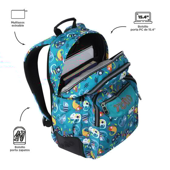 totto Mochila Crayoles - Egreth Última moda