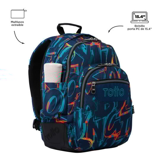 totto Mochila Crayoles - Shock Precio ultrabajo