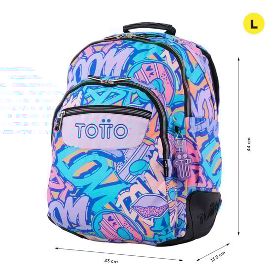 totto Mochila Crayoles - Broad En línea