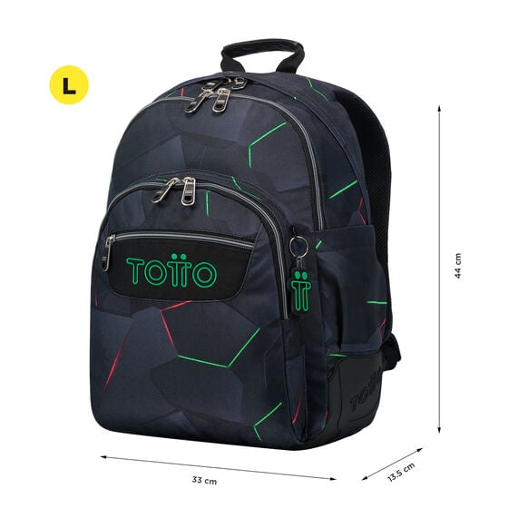 totto Mochila Crayoles - Fractal Rebajas