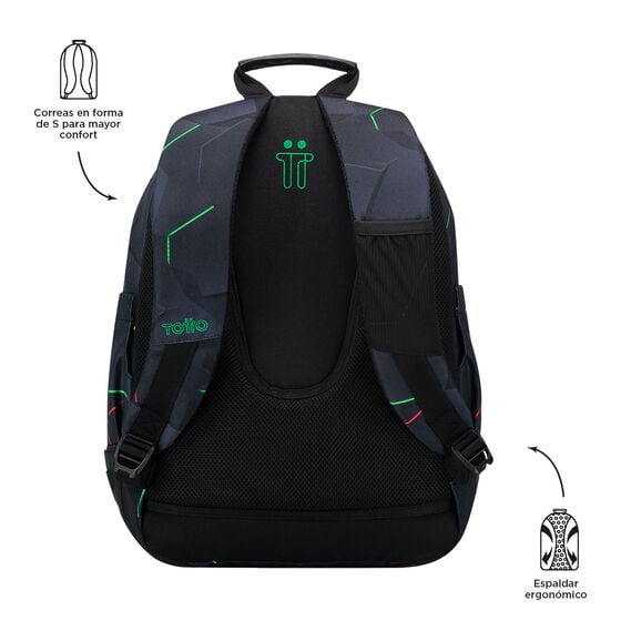 totto Mochila Crayoles - Fractal Rebajas
