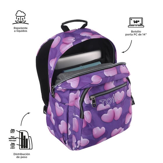 totto Mochila Acuareles - Chubby Tienda