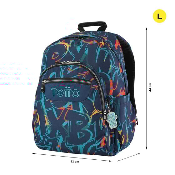 totto Mochila Acuareles - Eco-friendly Shock ÚLTIMAS EDICIONES