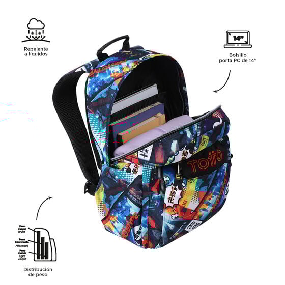 totto Mochila Acuareles - Kasuya Tienda de fábrica