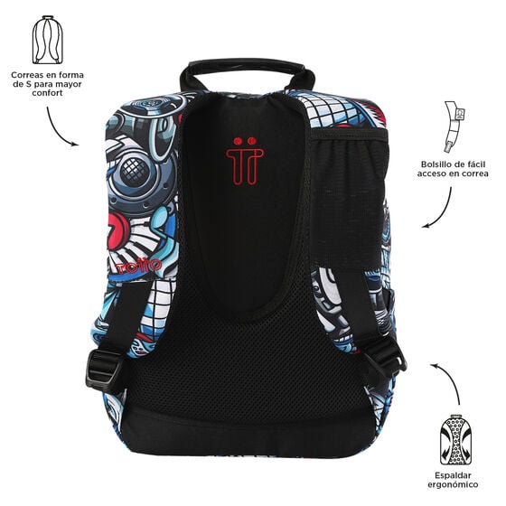totto Mochila Tempera - Musika Precios de Black Friday