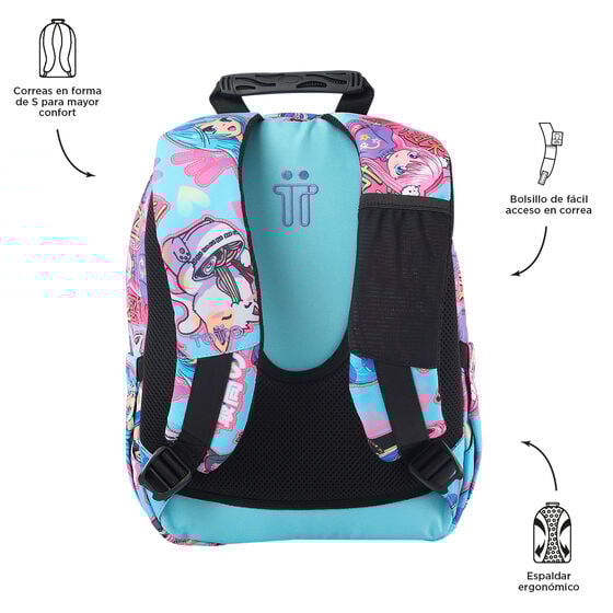 totto Mochila Tempera - Anime Girls En oferta