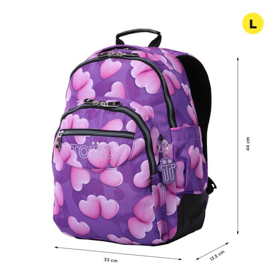 totto Mochila Crayoles - Chubby Devoluciones gratuitas