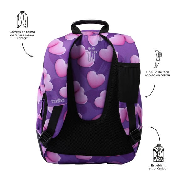 totto Mochila Crayoles - Chubby Devoluciones gratuitas