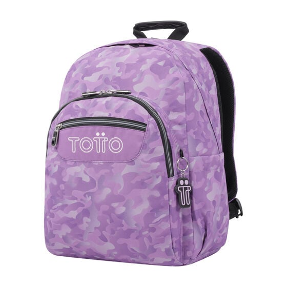 totto Mochila Acuareles - Camuflaje rosa Outlet online