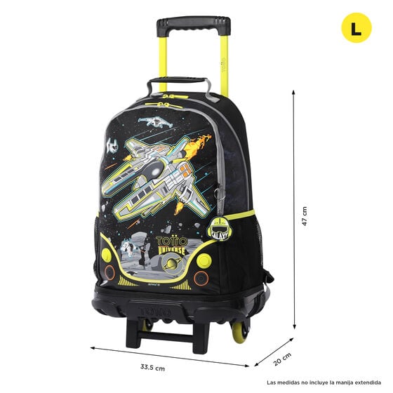 totto Mochila de ruedas Spaceship L Ofertas