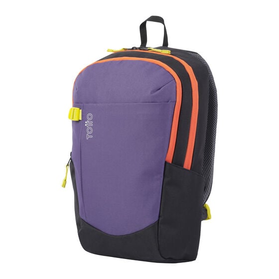 totto Mochila ATL M - Negro y morado Promoción trimestral