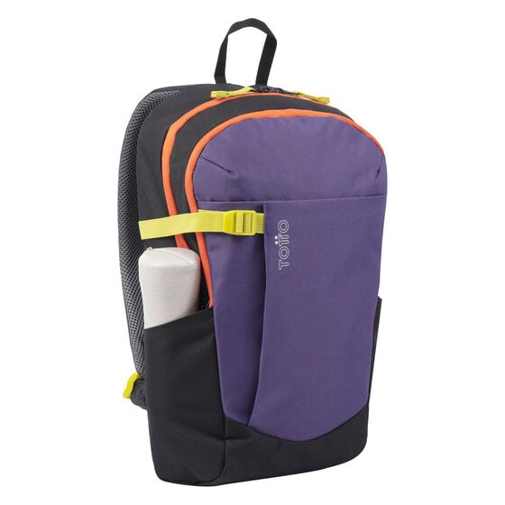 totto Mochila ATL M - Negro y morado Promoción trimestral
