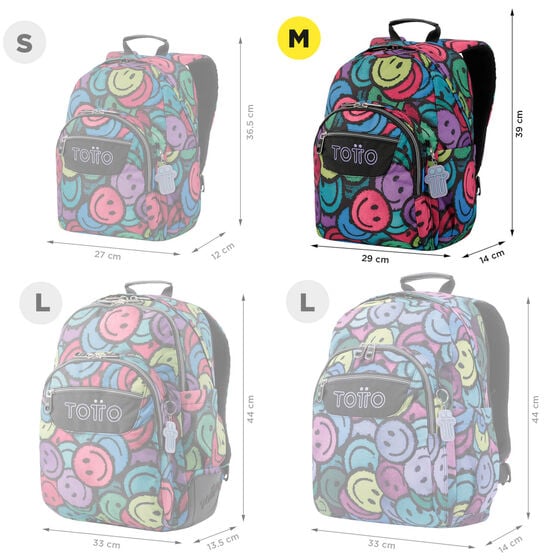 totto Mochila Gommas - Emojis Ofertas especiales