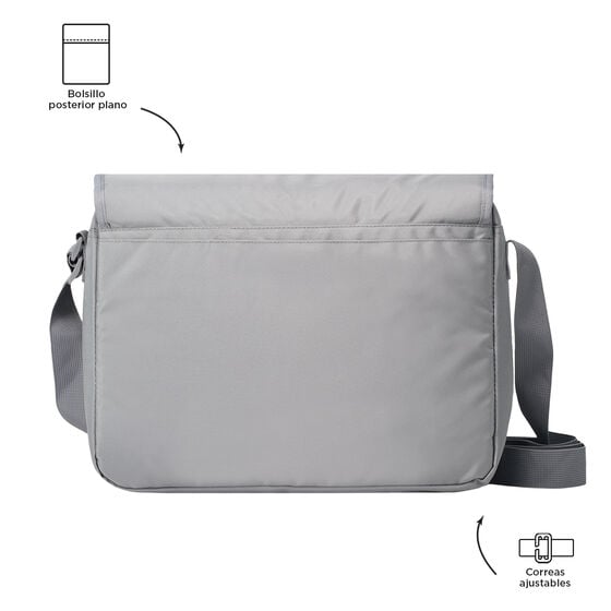 totto Bandolera Caspio - Gris Superdescuento