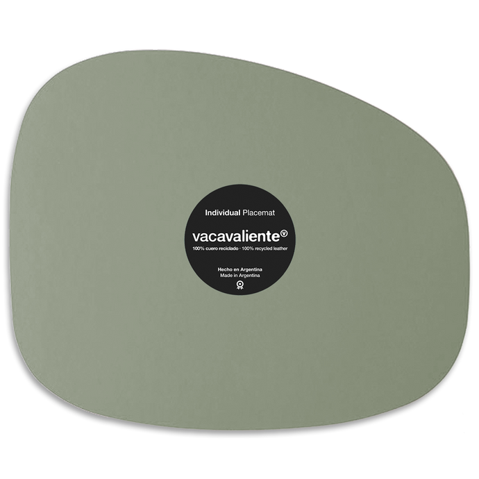 vacavaliente | Individual Ruca Piedra Sage Green Oferta especial de fábrica