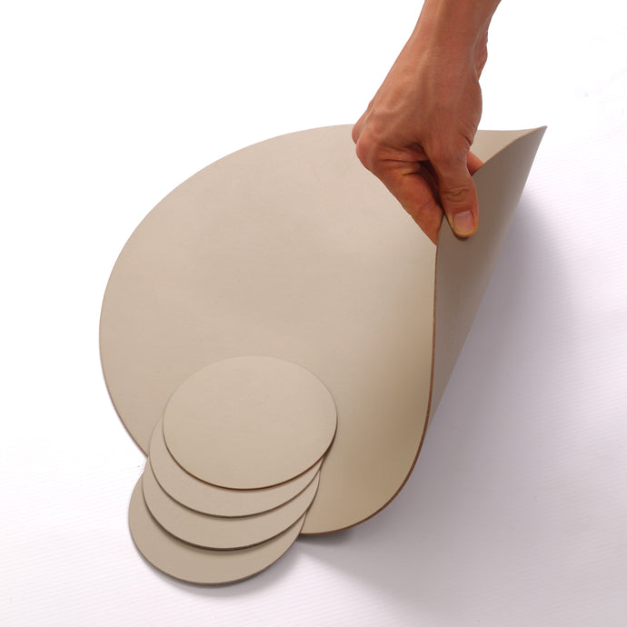 vacavaliente | Individual Ruca Circular Ash Superdescuento