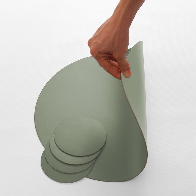 vacavaliente | Individual Ruca Circular Sage Green Grandes descuentos