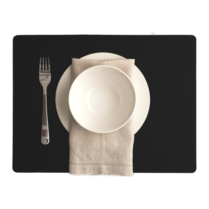 vacavaliente | Individual Ruca Rectangular Black Precios de Black Friday