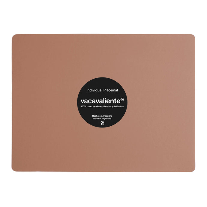 vacavaliente | Individual Ruca Rectangular Nut Descuento por venta flash
