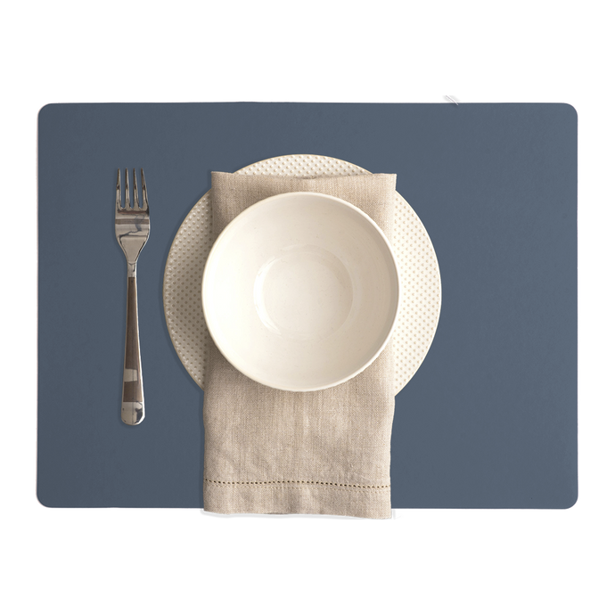 vacavaliente | Individual Ruca Rectangular Petrol Blue Ofertas especiales