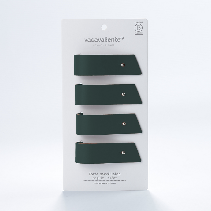 vacavaliente | Porta Servilletas Ruca x4 Amazonia Green Rebajas
