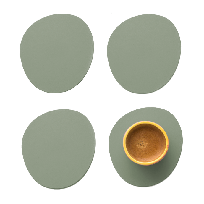 vacavaliente | Posavasos x4 Ruca Piedra Sage Green Promoción por tiempo limitado