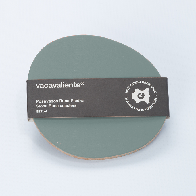 vacavaliente | Posavasos x4 Ruca Piedra Eucalyptus Oferta especial de fábrica