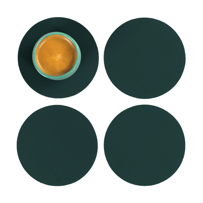vacavaliente | Posavasos x4 Ruca Circular Amazonia Green Limitado a 3 días